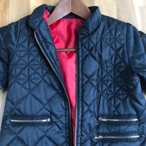 Custom made quilted dress coat for girls. - Picture 2 of 5